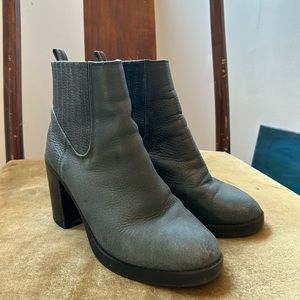 Genuine Leather Ankle Boots